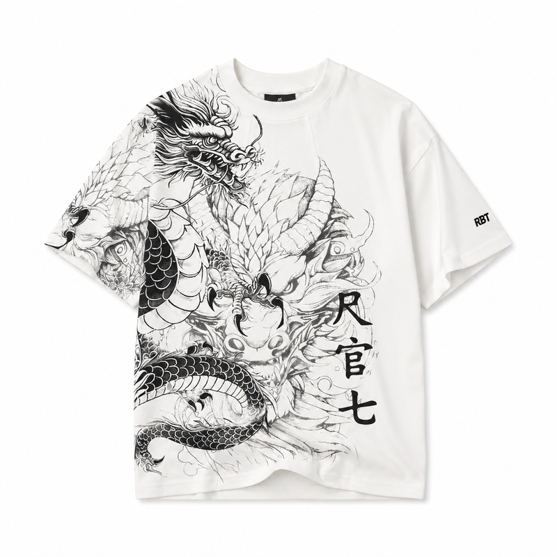 Camiseta Oversize Dragón