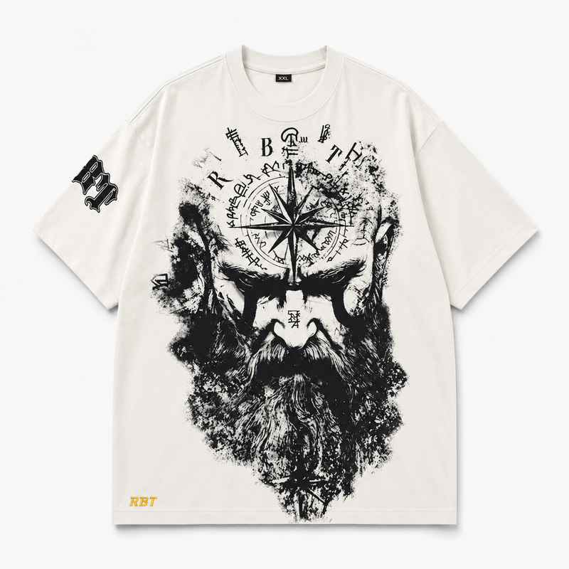Camiseta Oversize Brújula