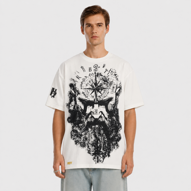 Camiseta Oversize Brújula