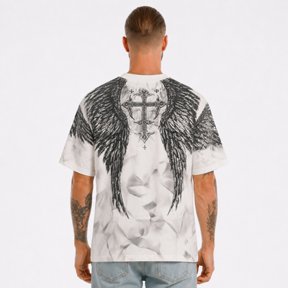 Camiseta Oversize Ángel Oscuro